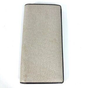 LOUIS VUITTON Taiga Portefeuille Brazza Long Wallet Taiga Leather